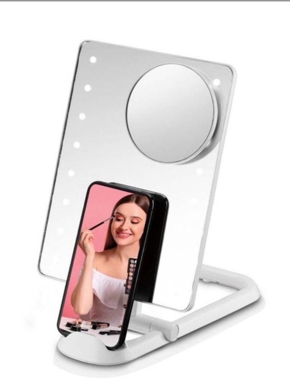 Conair LED Lighted Makeup Mirror w/magnifying mirror